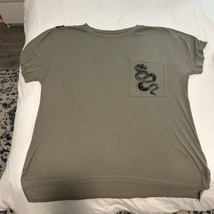 Official Taylor Swift Reputation Stadium Tour Green T Shirt